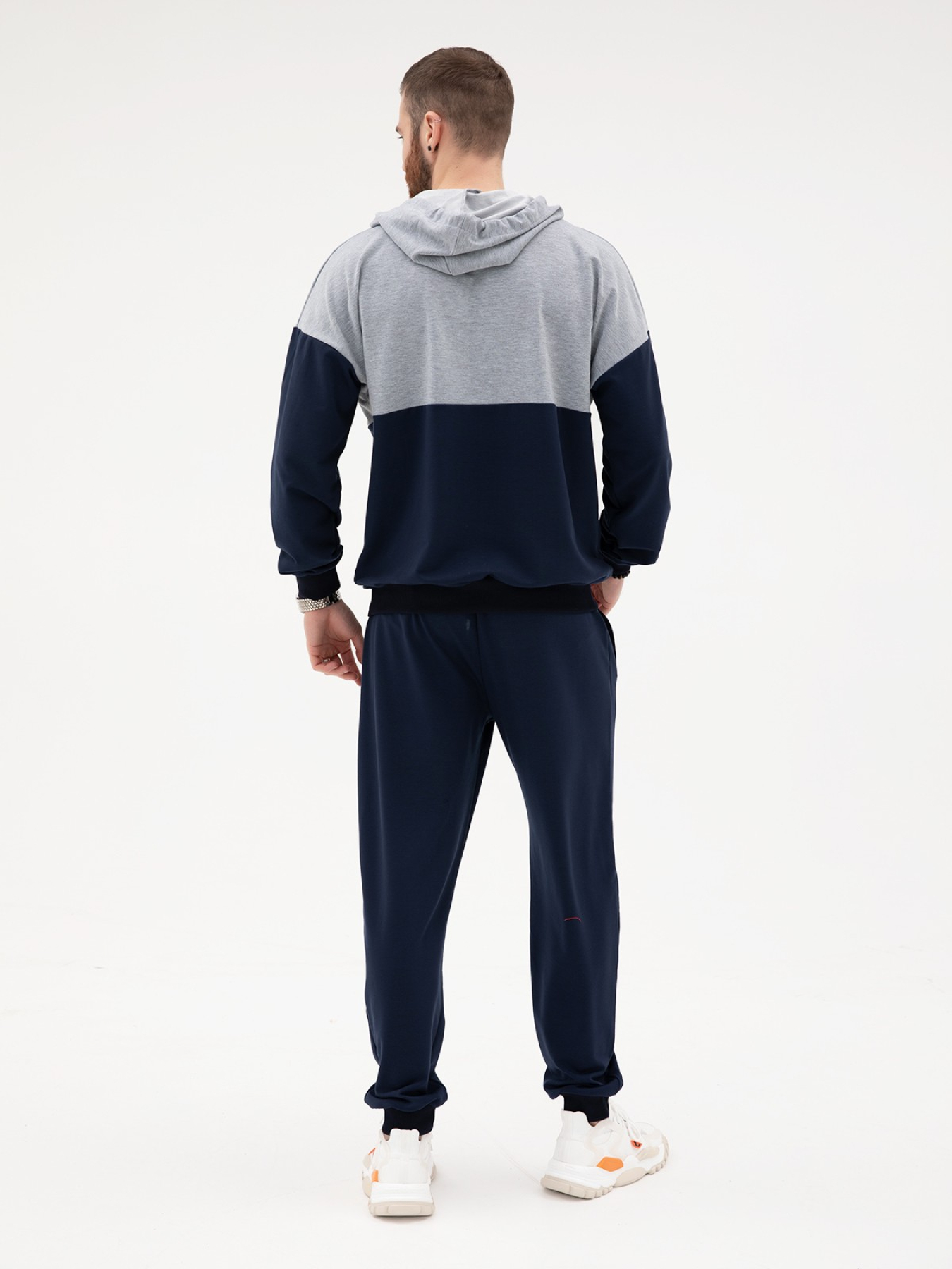 Спортивный костюм ISSA Plus модель GN-431_blue Спортивный костюм ISSA Plus модель GN-431_blue Фото