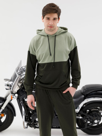 Спортивний костюм ISSA Plus модель GN-431_khaki Фото