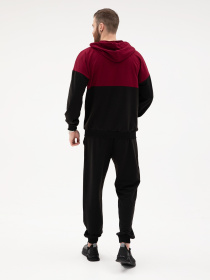 Спортивный костюм ISSA Plus модель GN-431_black Спортивный костюм ISSA Plus модель GN-431_black Фото