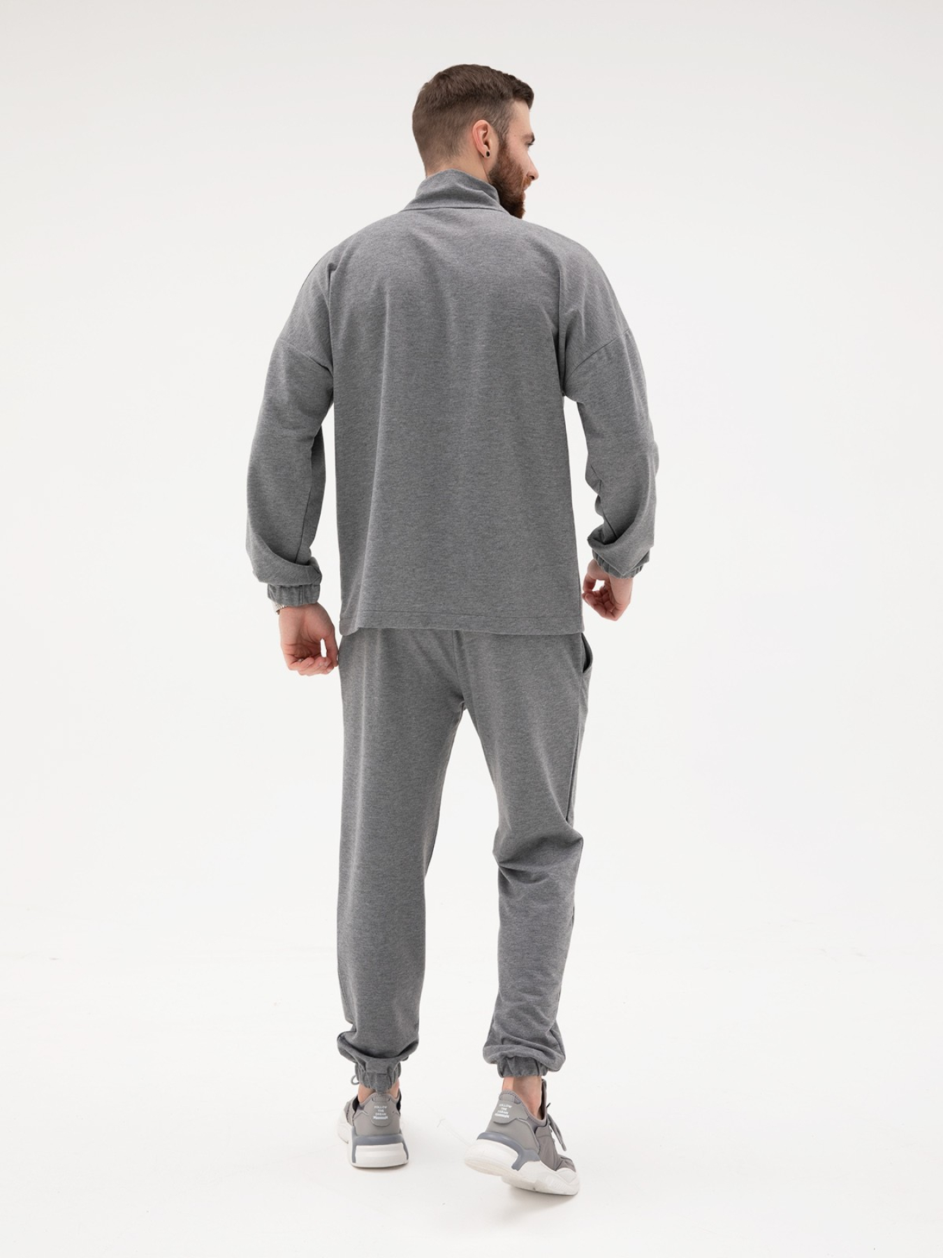 Спортивний костюм ISSA Plus модель GN-432_grey Фото