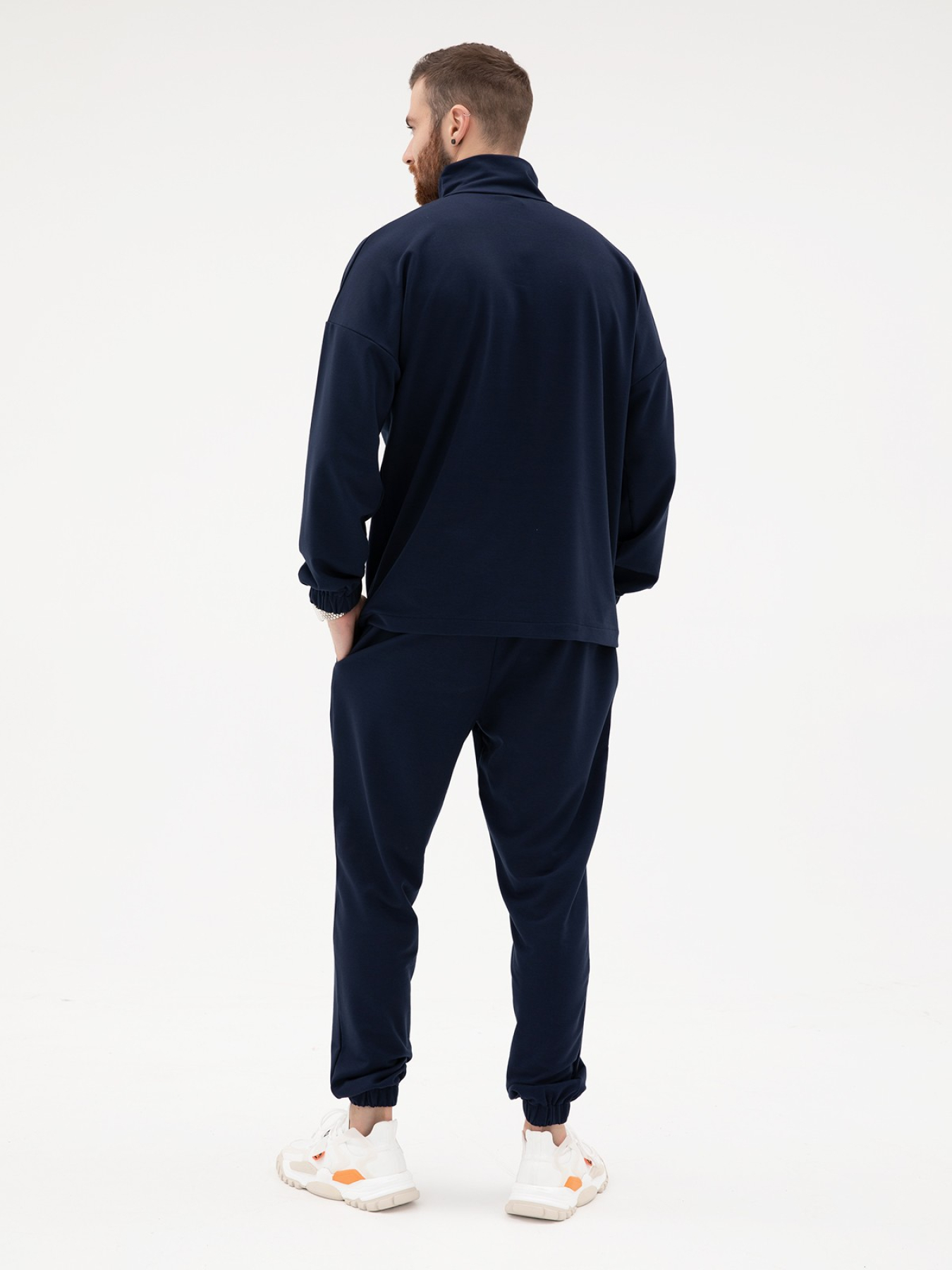 Спортивный костюм ISSA Plus модель GN-432_blue Спортивный костюм ISSA Plus модель GN-432_blue Фото