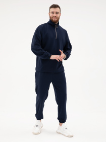 Спортивный костюм ISSA Plus модель GN-432_blue Спортивный костюм ISSA Plus модель GN-432_blue Фото