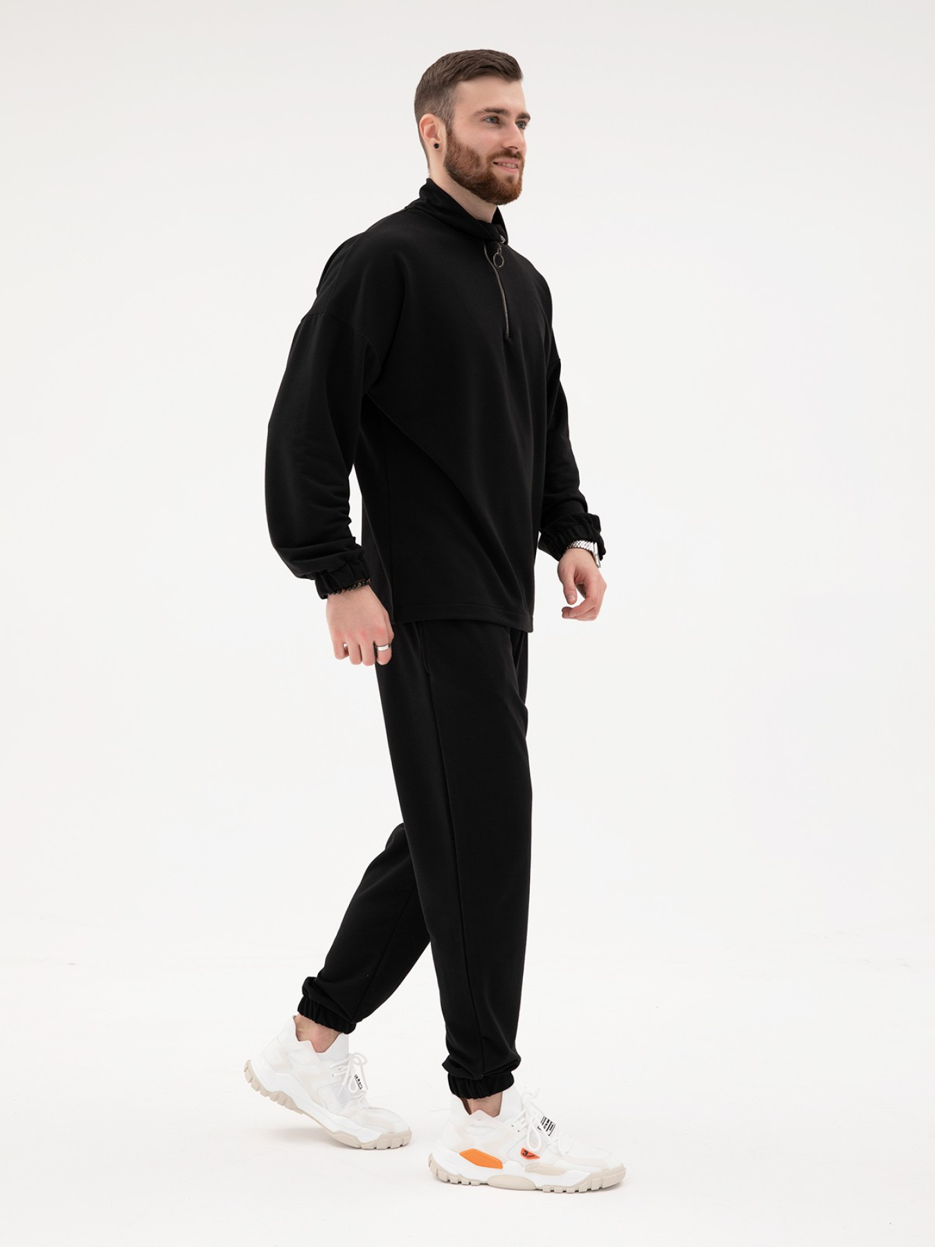 Спортивний костюм ISSA Plus модель GN-432_black Фото