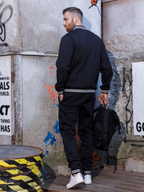 Спортивний костюм ISSA Plus модель GN-451_black Фото