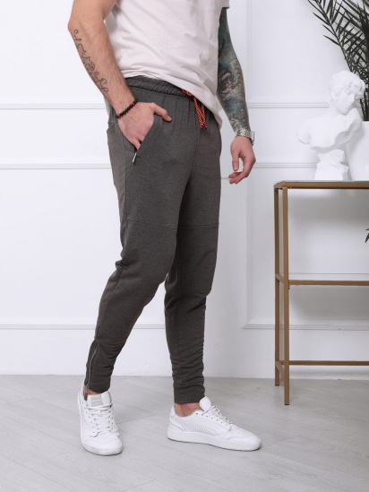 Штани спортивні ISSA Plus модель SA-127_darkgray — фото 4 - INTERTOP