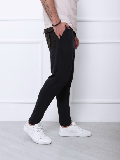 Штани спортивні ISSA Plus модель SA-141_blue — фото 4 - INTERTOP