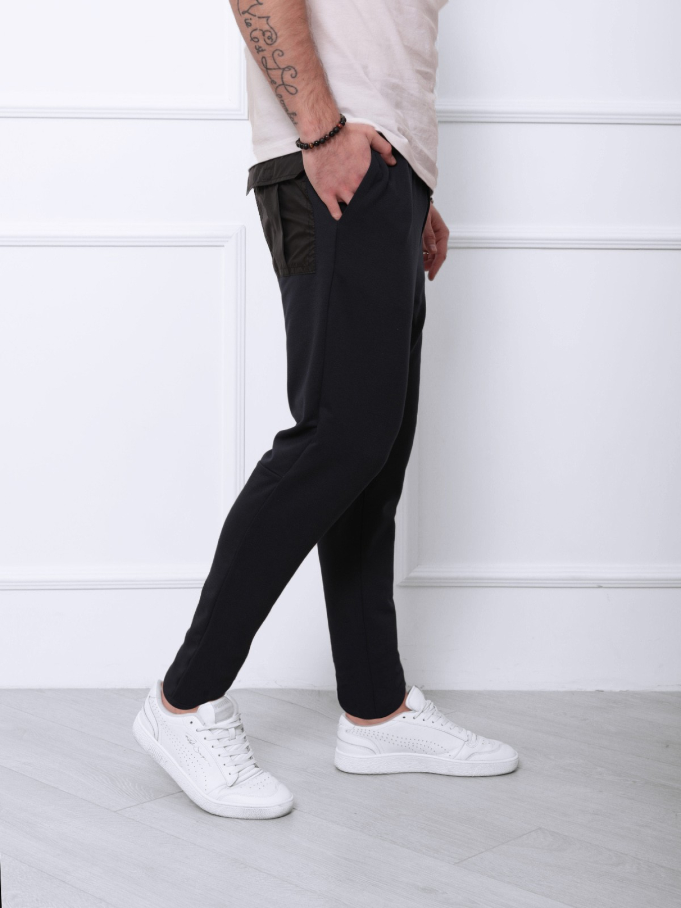 Штаны спортивные ISSA Plus модель SA-141_blue Штаны спортивные ISSA Plus модель SA-141_blue Фото