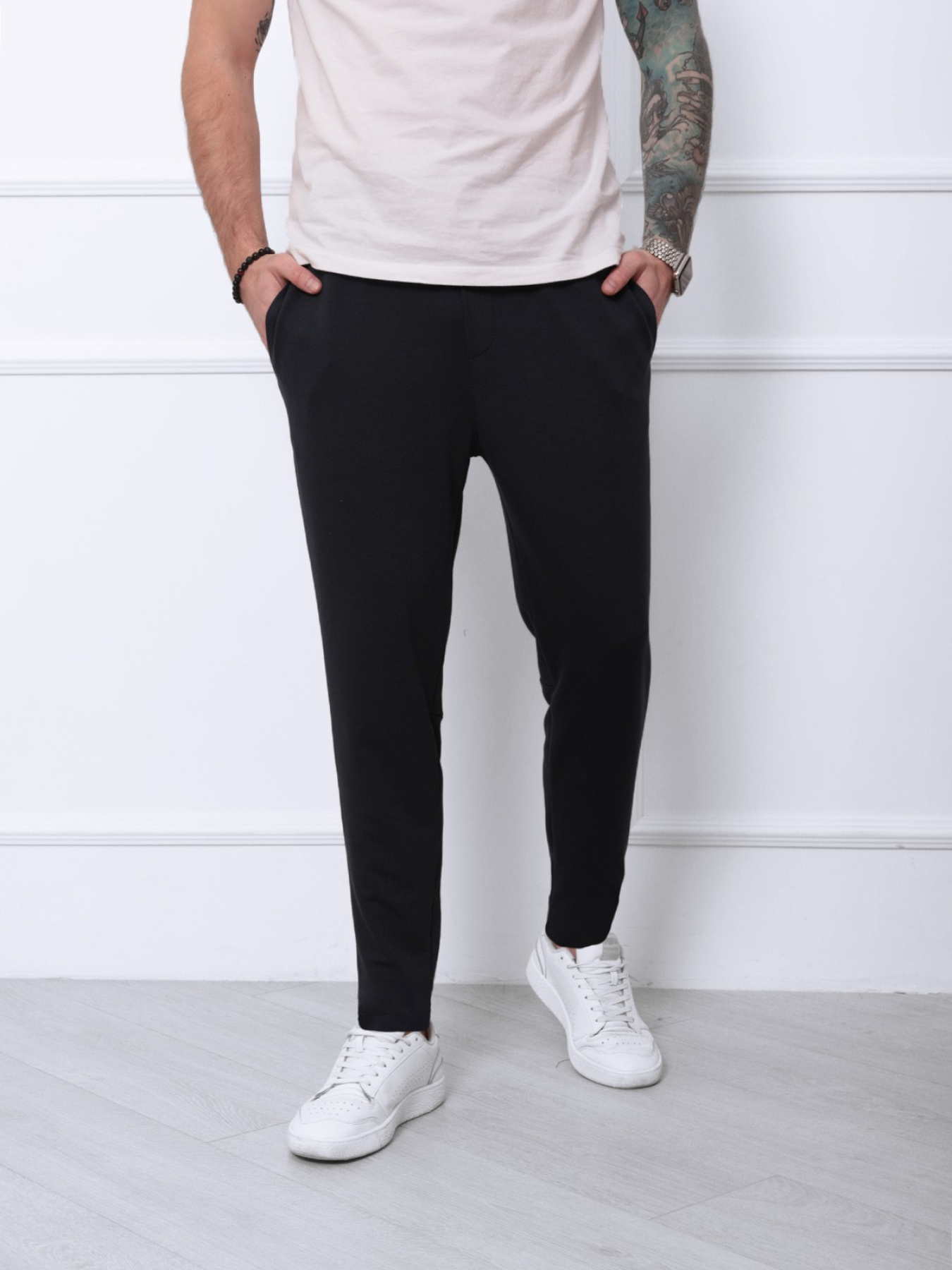 Штаны спортивные ISSA Plus модель SA-141_blue Штаны спортивные ISSA Plus модель SA-141_blue Фото