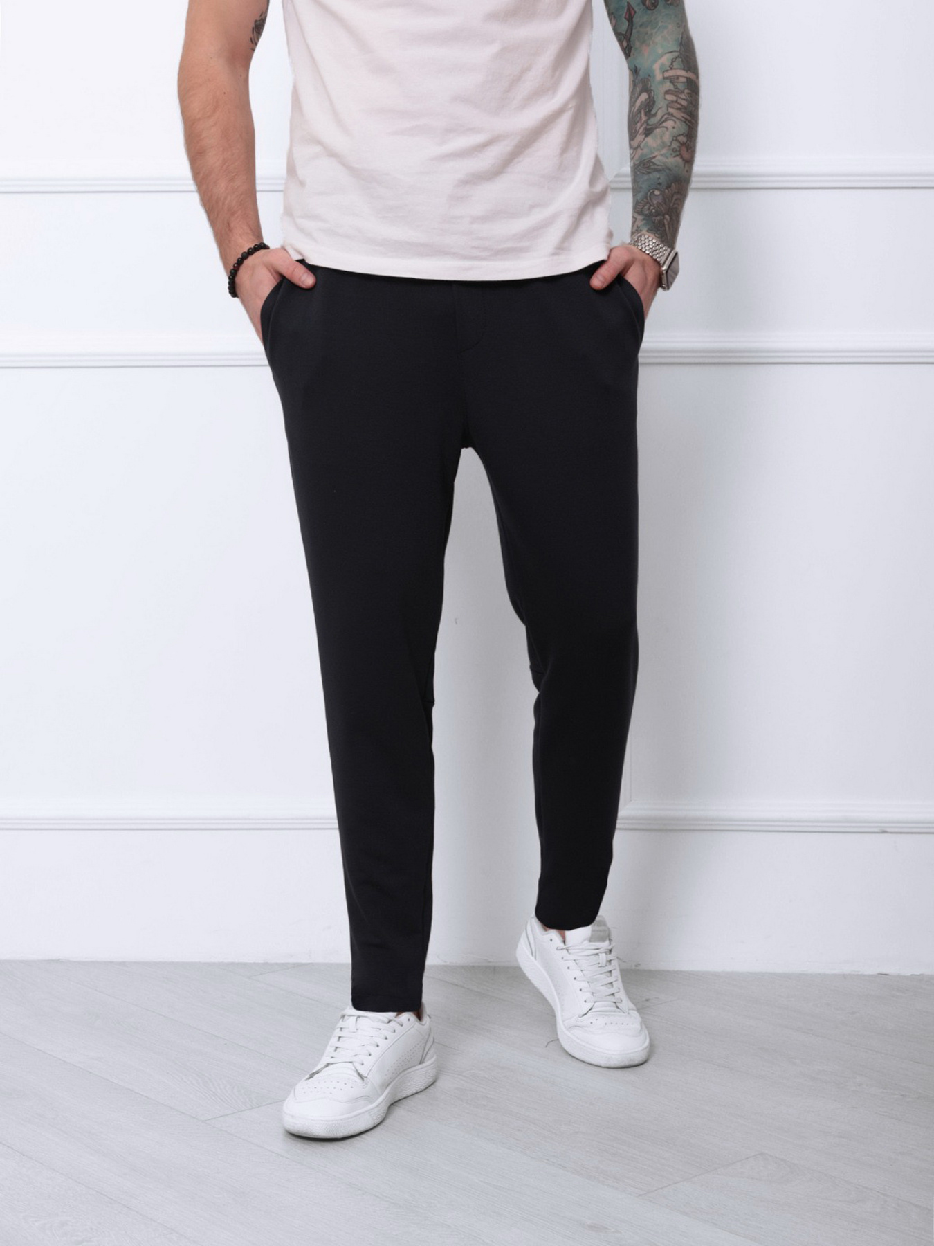 Штаны спортивные ISSA Plus модель SA-141_blue Штаны спортивные ISSA Plus модель SA-141_blue Фото