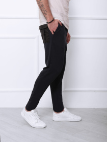 Штаны спортивные ISSA Plus модель SA-141_blue Штаны спортивные ISSA Plus модель SA-141_blue Фото