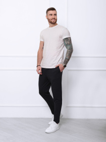 Штаны спортивные ISSA Plus модель SA-141_blue Штаны спортивные ISSA Plus модель SA-141_blue Фото