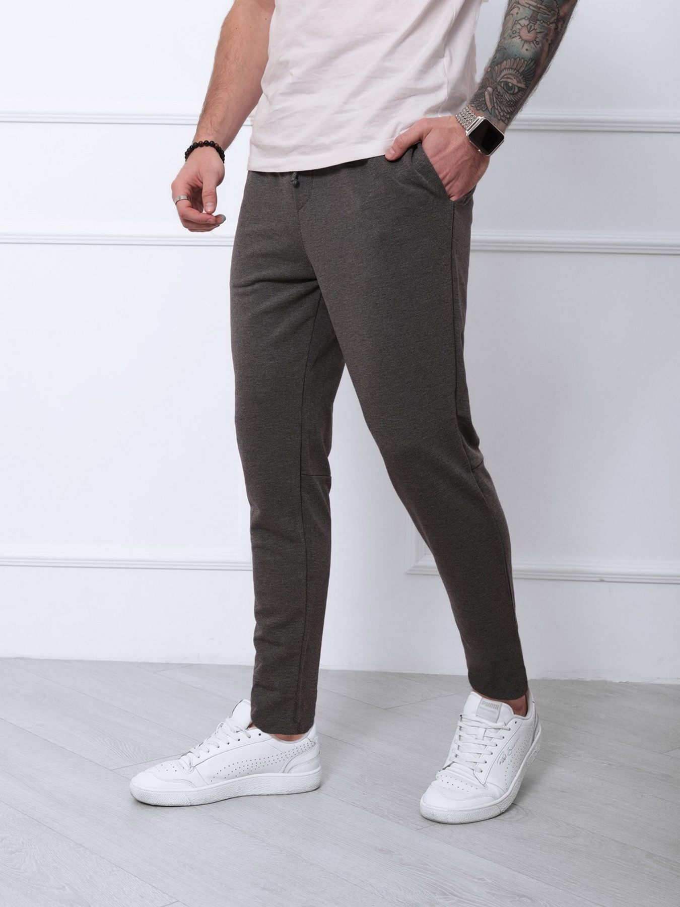 Штани спортивні ISSA Plus модель SA-141_darkgray Фото