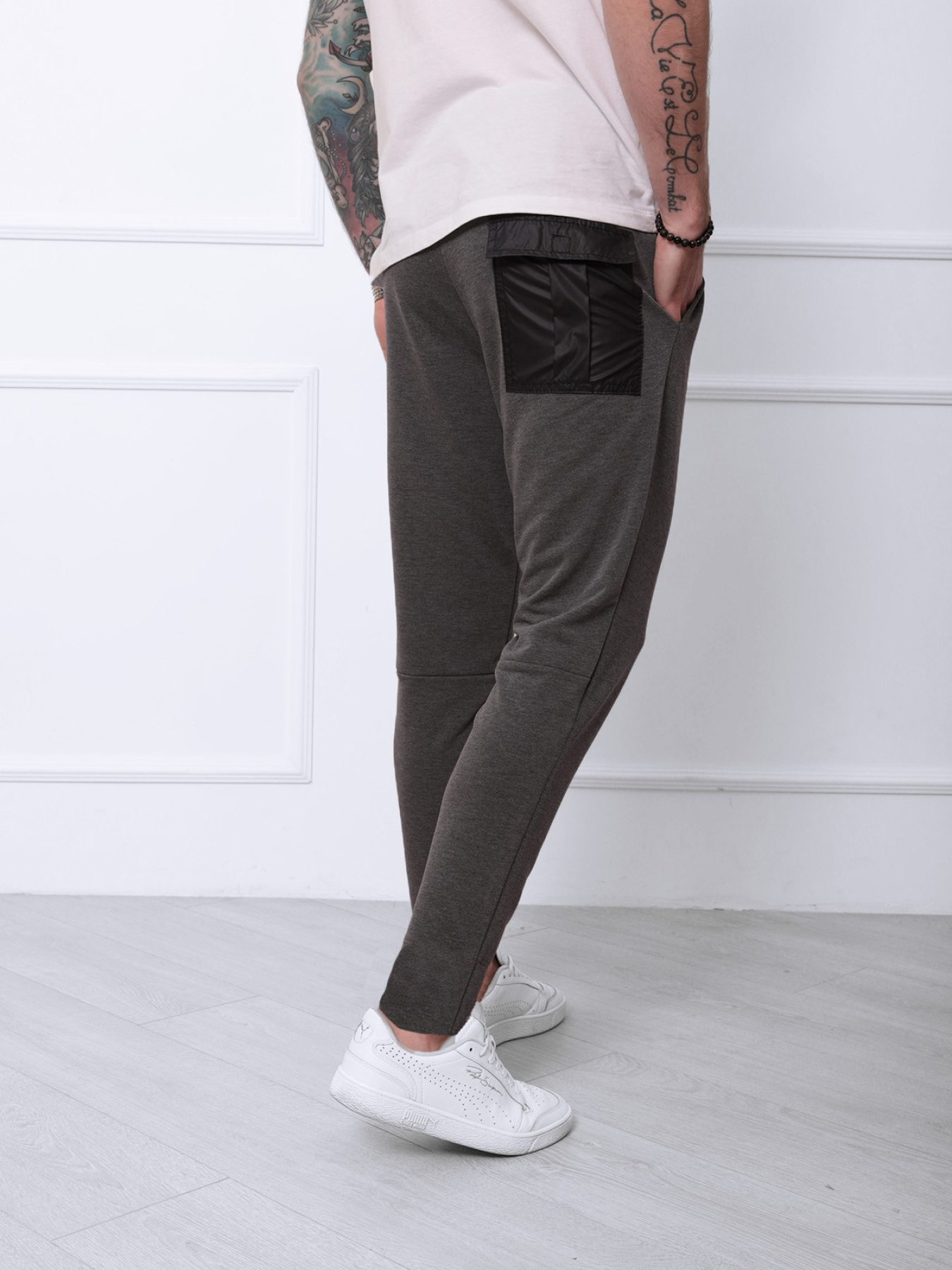 Штани спортивні ISSA Plus модель SA-141_darkgray Фото