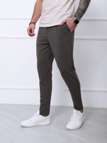 Штаны спортивные ISSA Plus модель SA-141_darkgray Штаны спортивные ISSA Plus модель SA-141_darkgray Фото