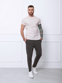 Штаны спортивные ISSA Plus модель SA-141_darkgray Штаны спортивные ISSA Plus модель SA-141_darkgray Фото