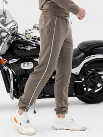 Штаны спортивные ISSA Plus модель SG-12_khaki Фото