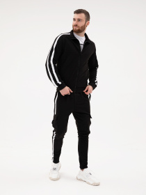 Спортивный костюм ISSA Plus модель SG-14_black Фото