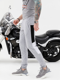 Штаны спортивные ISSA Plus модель SG-20_grey Фото