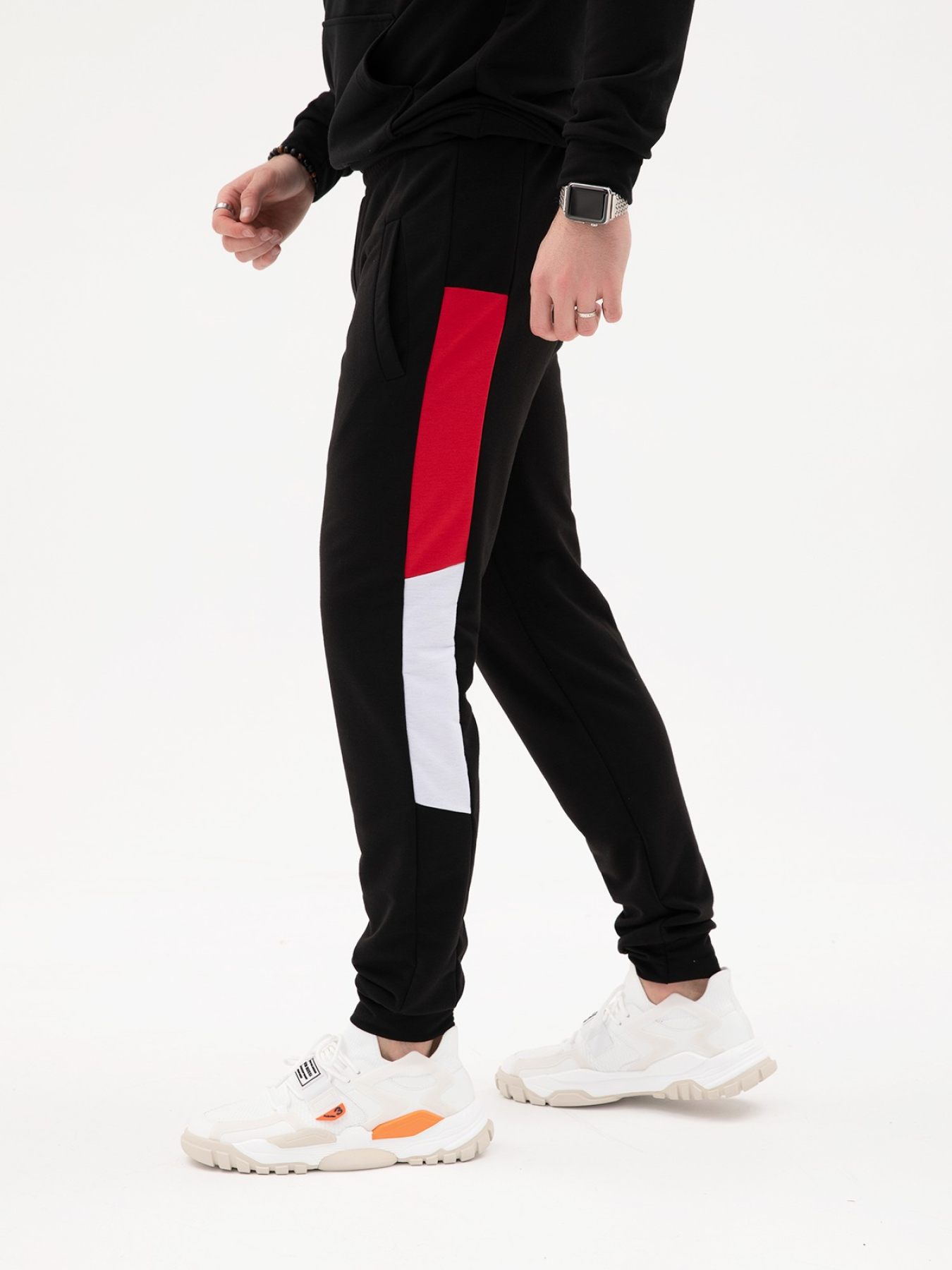 Штаны спортивные ISSA Plus модель SG-20_black Штаны спортивные ISSA Plus модель SG-20_black Фото