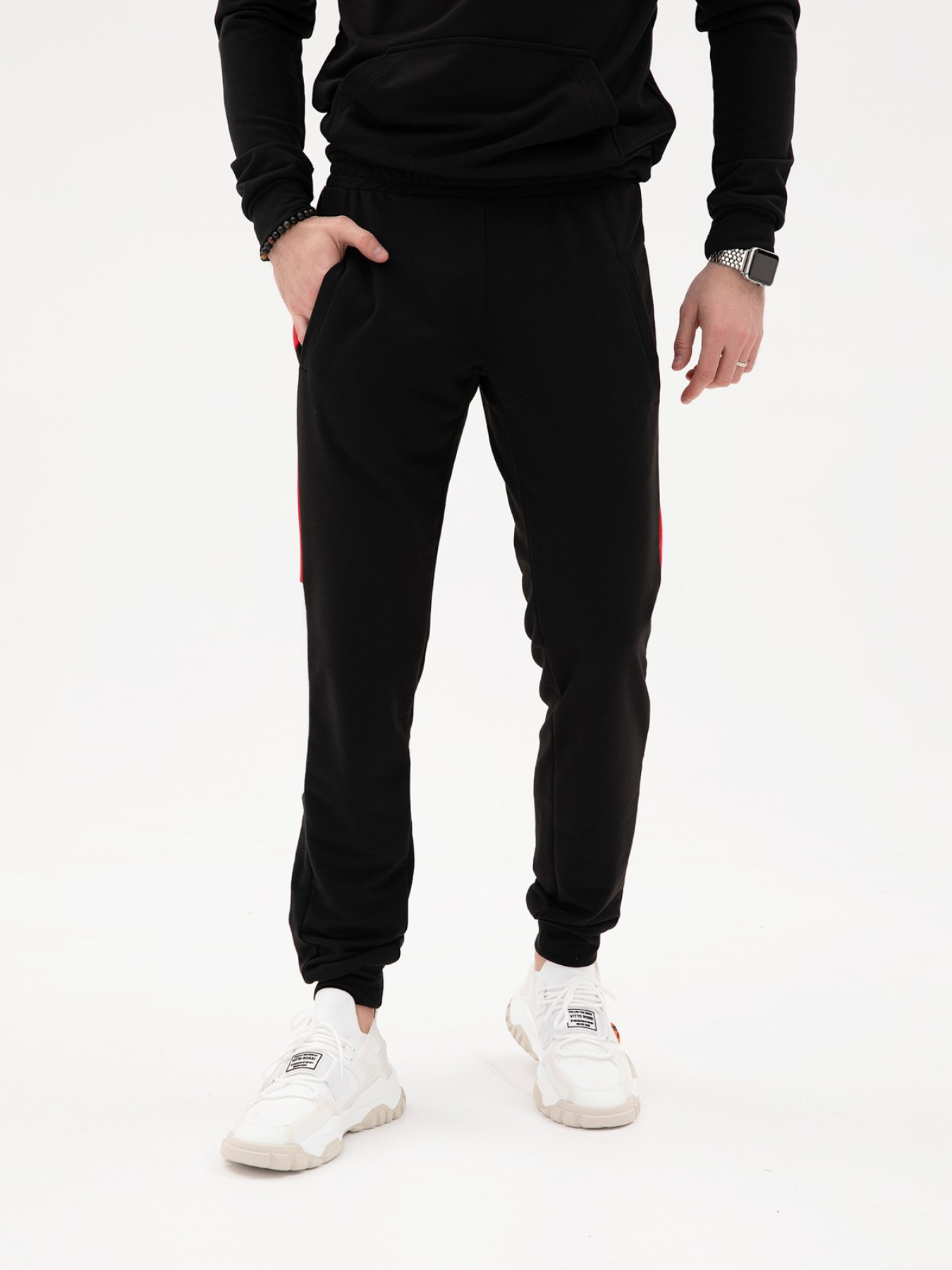 Штаны спортивные ISSA Plus модель SG-20_black Штаны спортивные ISSA Plus модель SG-20_black Фото