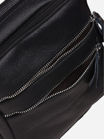 Кросс-боди Borsa Leather модель K13923-black Фото