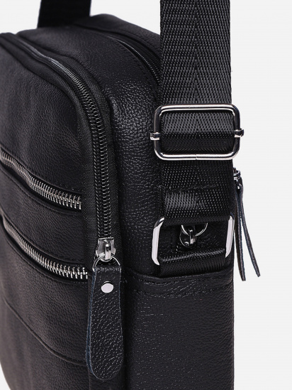Кросс-боди Borsa Leather модель K13923-black — фото - INTERTOP