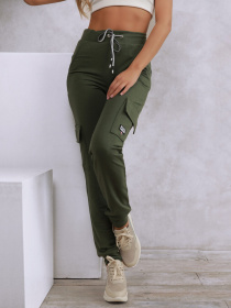 Спортивні штани ISSA Plus модель 9980_khaki Фото