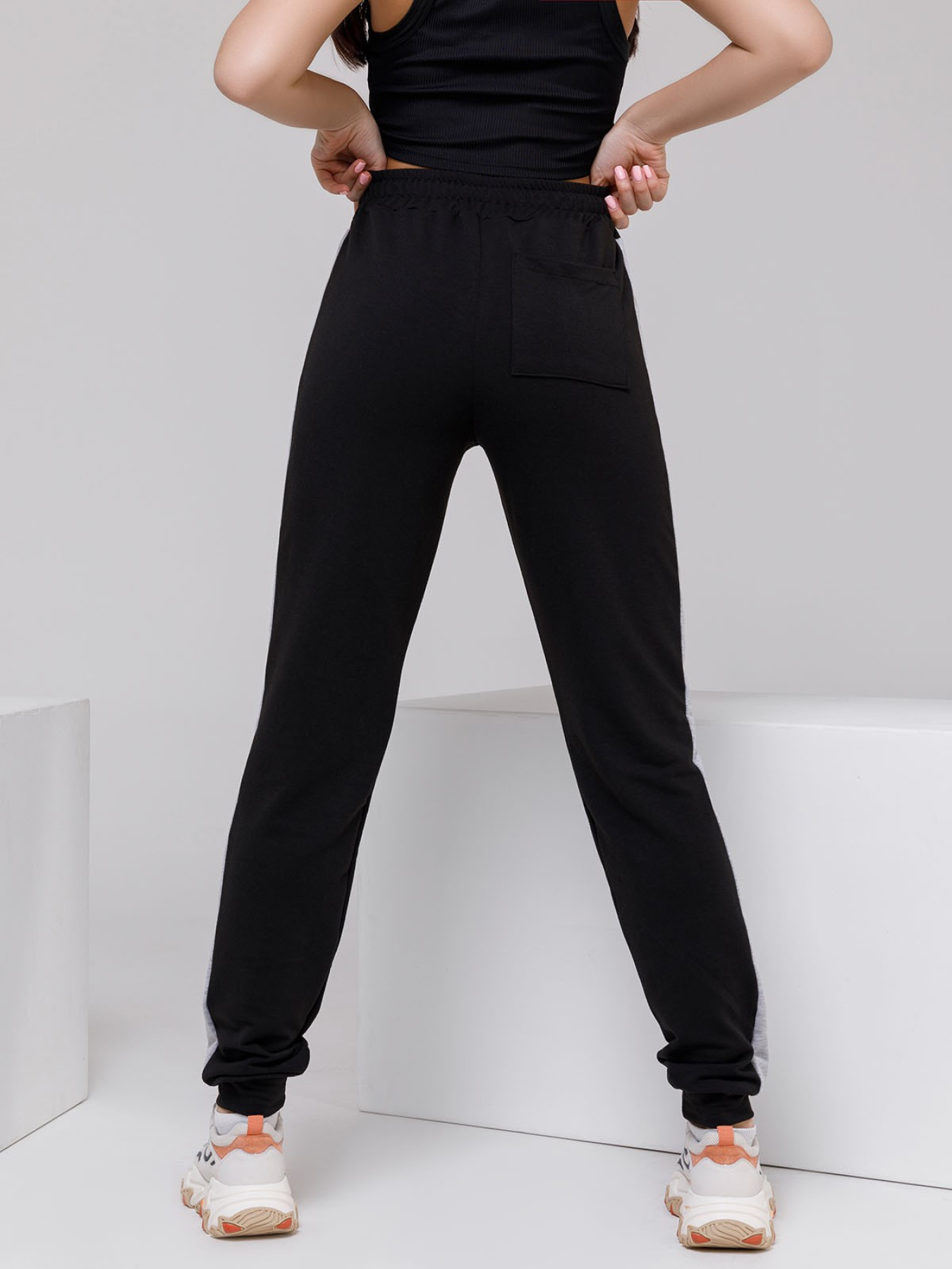 Спортивні штани ISSA Plus модель 11502_black Фото