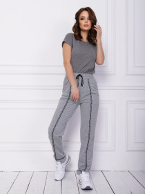 Спортивні штани ISSA Plus модель 12200_lightgray Фото