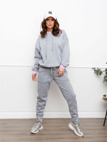 Спортивні штани ISSA Plus модель 12264_lightgray Фото