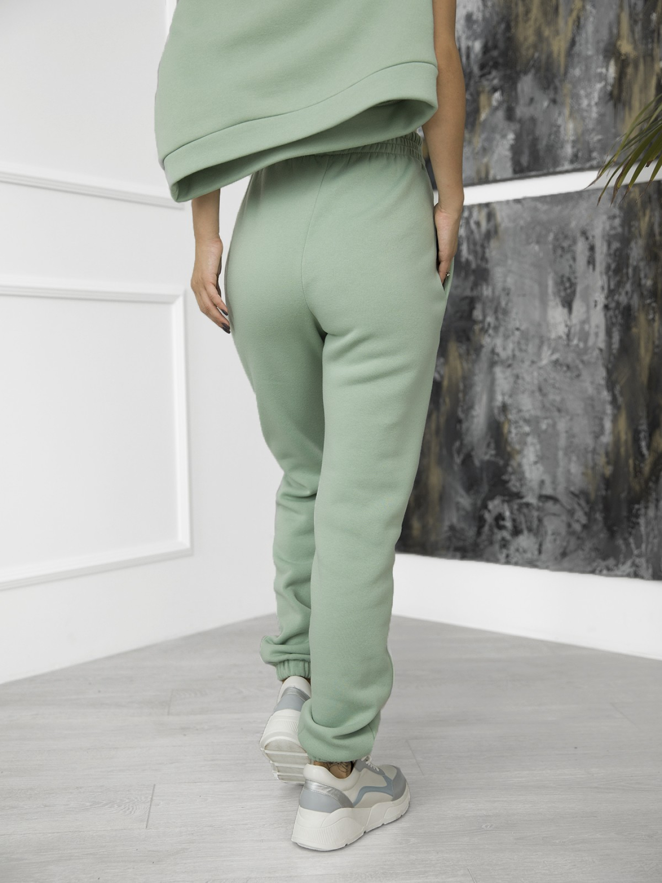 Штаны спортивные ISSA Plus модель 12272_mint Фото