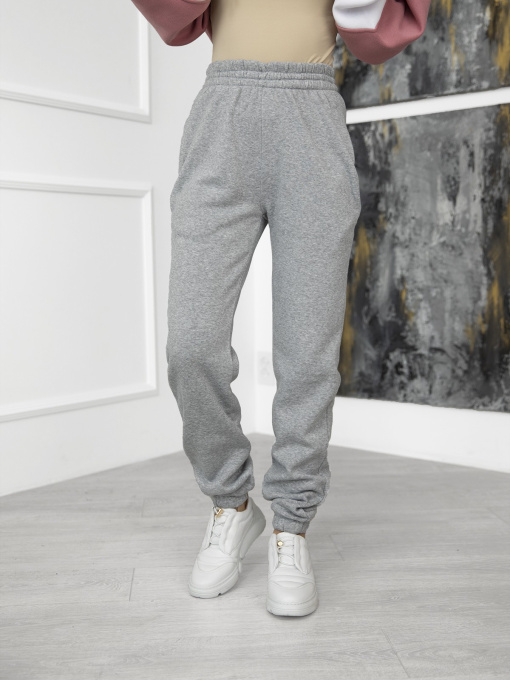 Штаны спортивные ISSA Plus модель 12272_grey Штаны спортивные ISSA Plus модель 12272_grey Фото