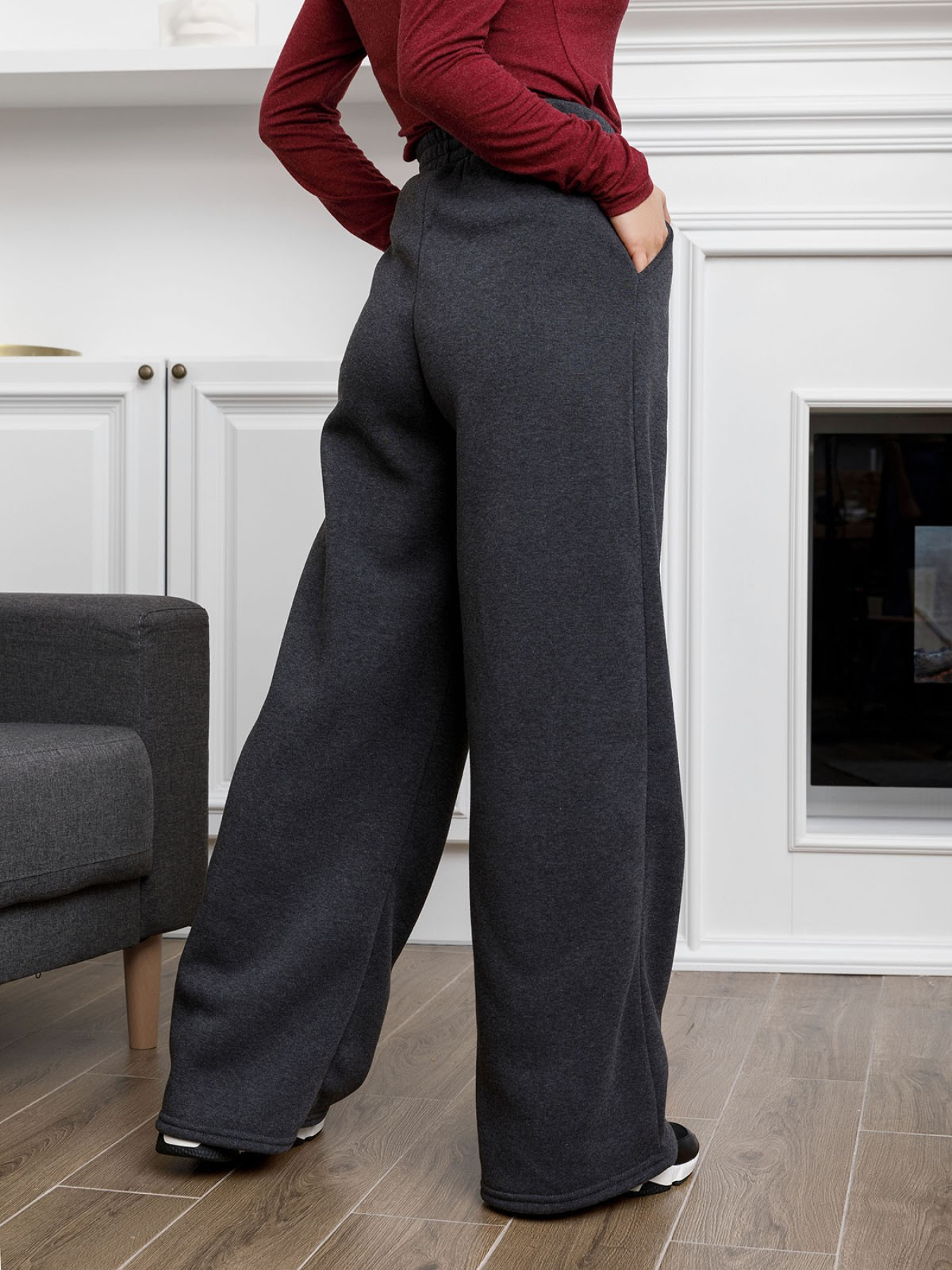 Штаны спортивные ISSA Plus модель 12312_darkgray Фото