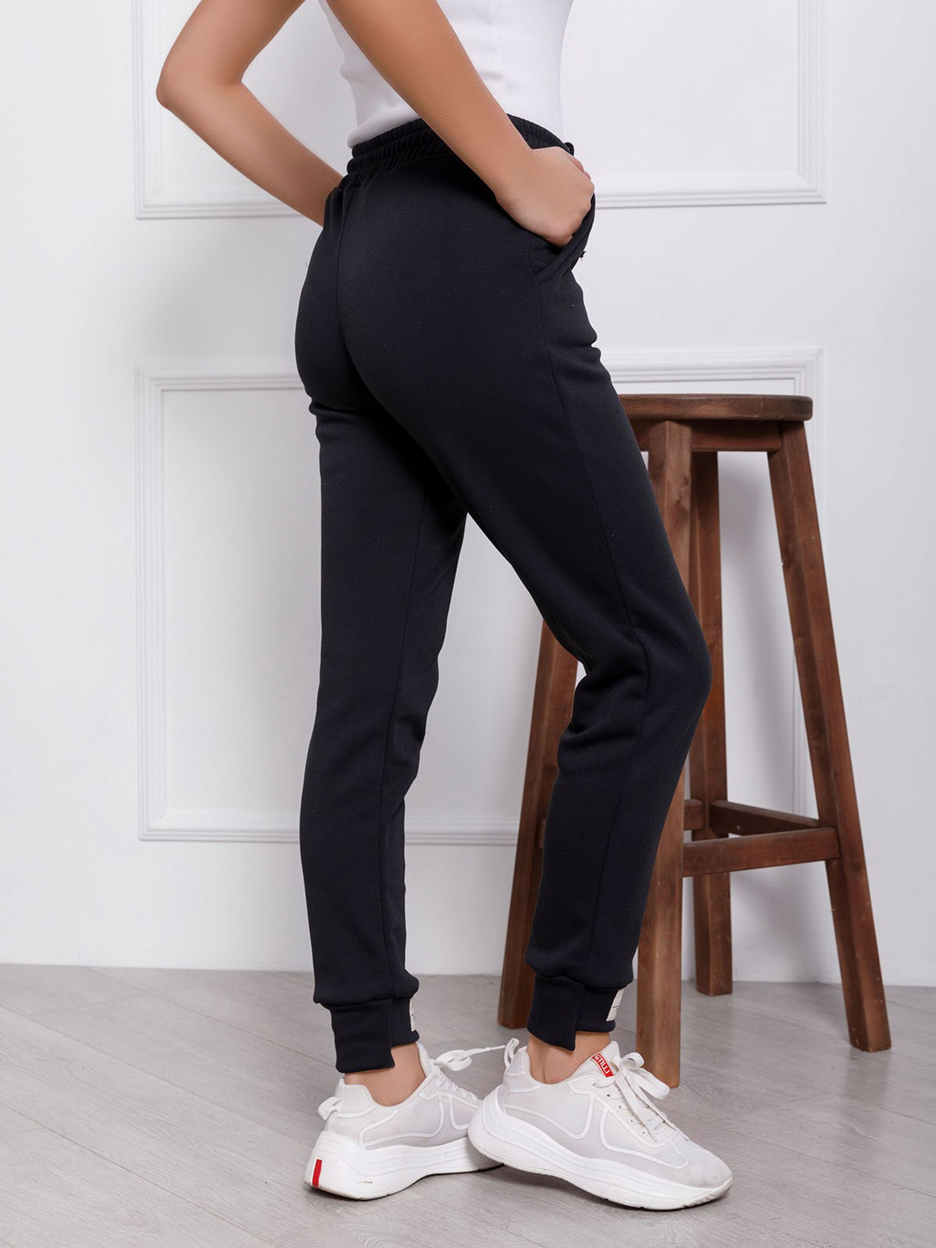 Штаны спортивные ISSA Plus модель 12340_black Фото