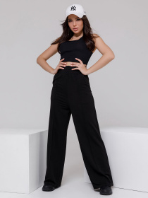 Штаны спортивные ISSA Plus модель 12398_black Штаны спортивные ISSA Plus модель 12398_black Фото