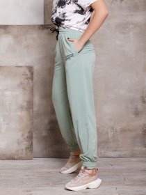 Джоггеры ISSA Plus модель 12433_mint Фото