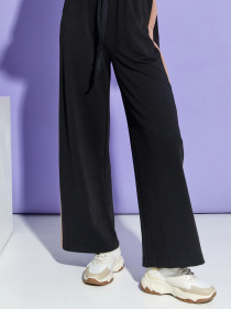 Брюки палаццо ISSA Plus модель 12910_black Фото