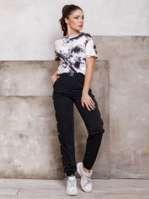 Штаны спортивные ISSA Plus модель SA-109_black Фото