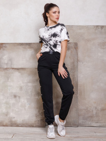 Спортивні штани ISSA Plus модель SA-109_black Фото