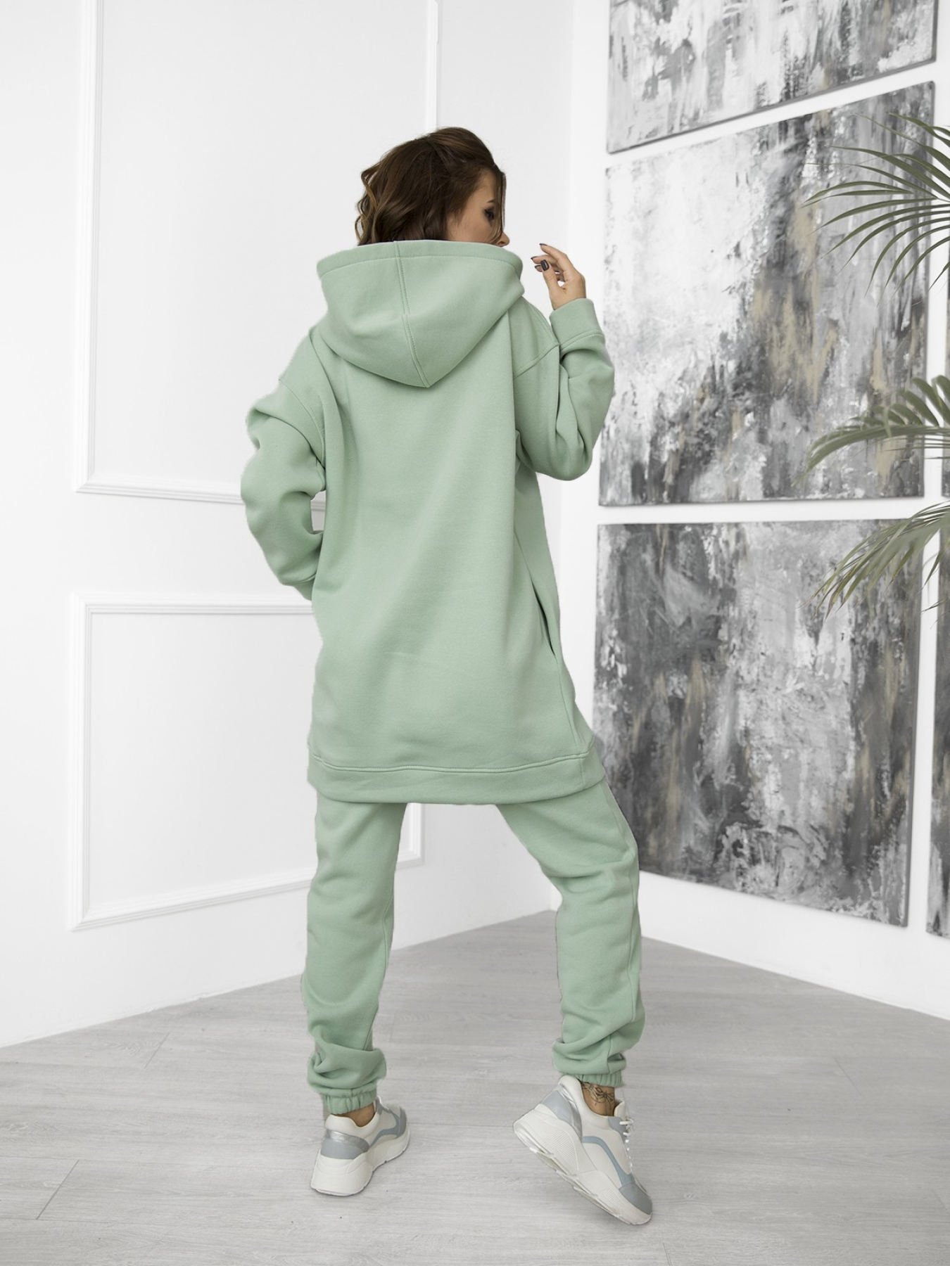 Спортивный костюм ISSA Plus модель 12274_mint Фото