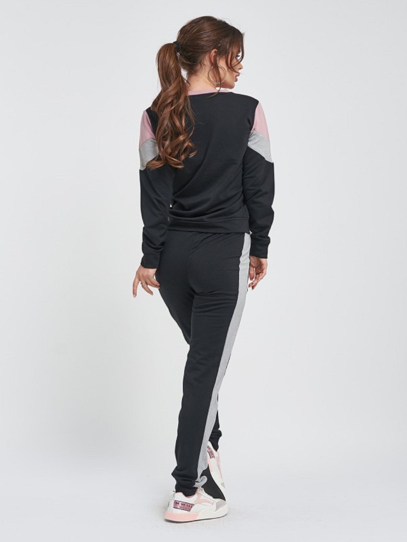 Спортивный костюм ISSA Plus модель 11461_черный Фото