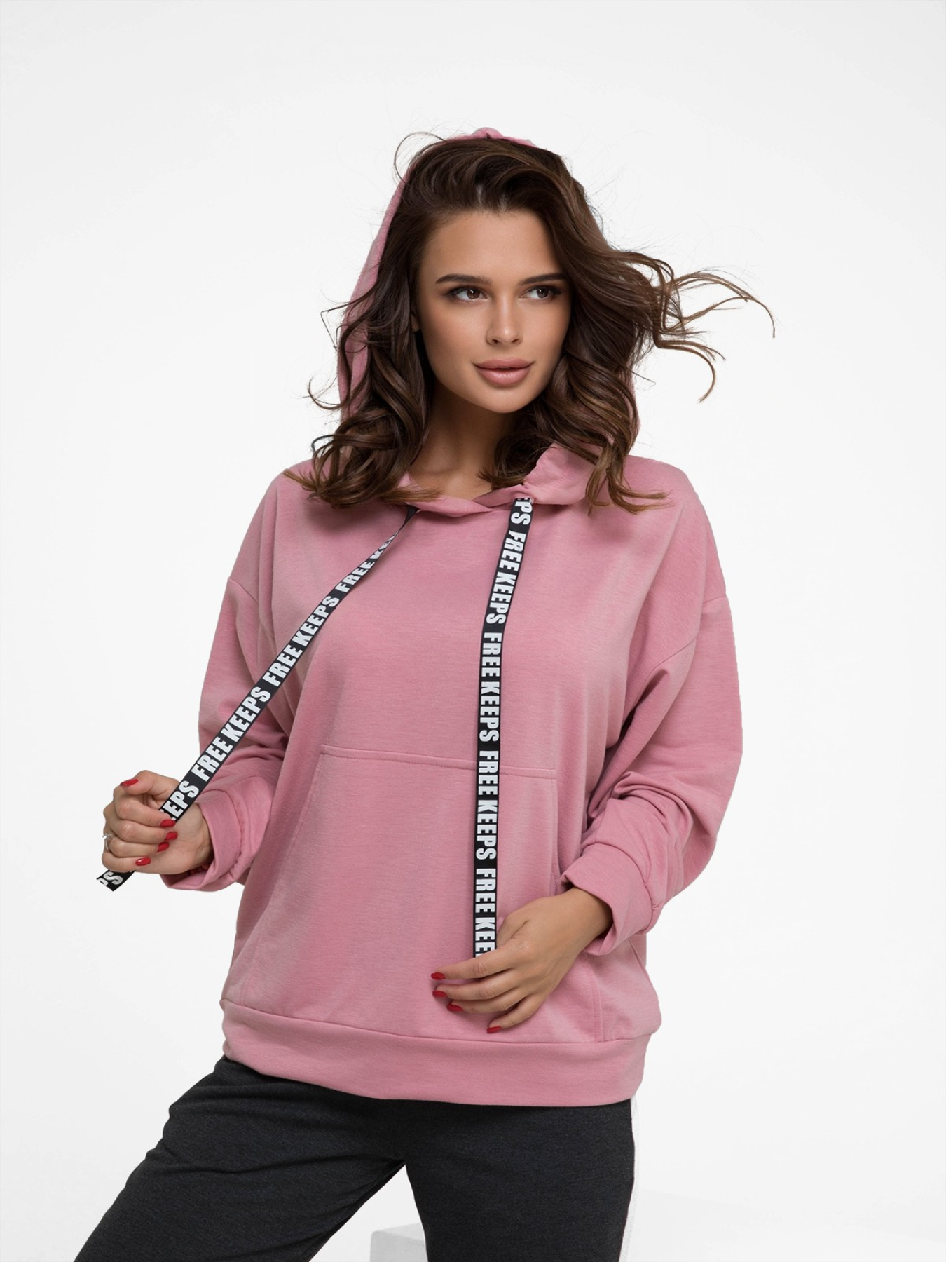 Спортивный костюм ISSA Plus модель 12217_greypink Фото