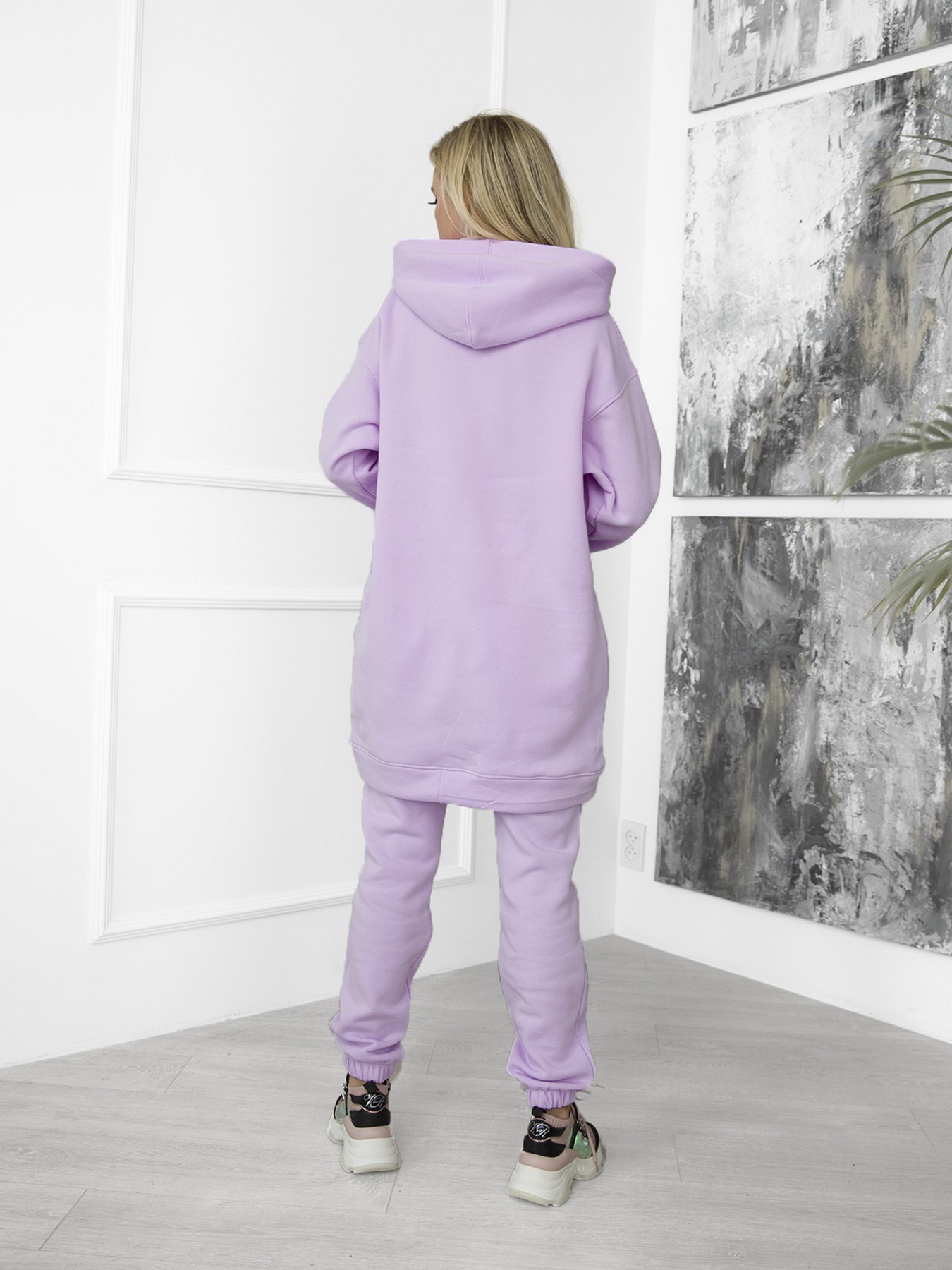 Спортивний костюм ISSA Plus модель 12274_lilac Спортивний костюм ISSA Plus модель 12274_lilac Фото