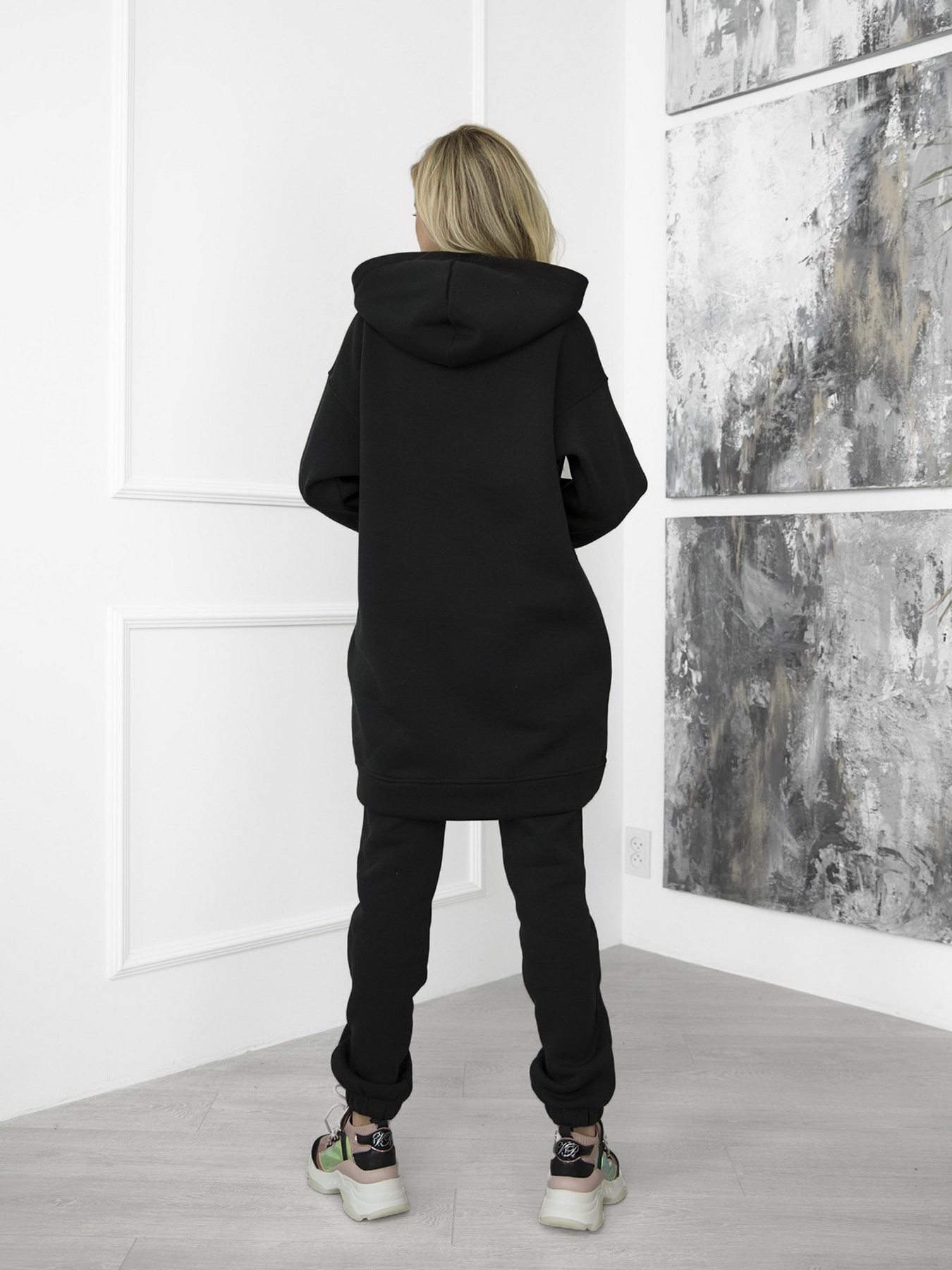 Спортивний костюм ISSA Plus модель 12274_black Фото