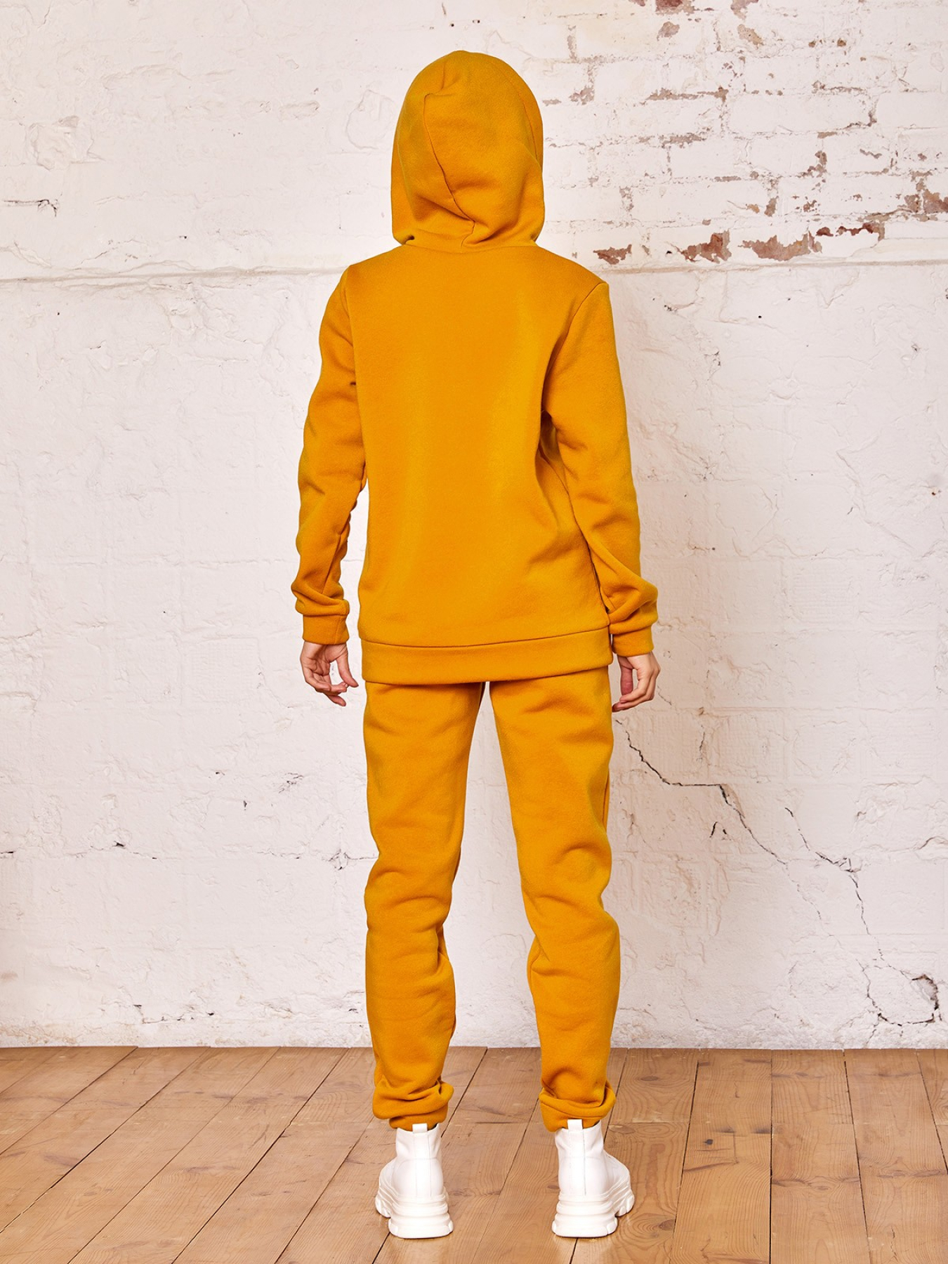 Спортивний костюм ISSA Plus модель 12296_mustard Фото