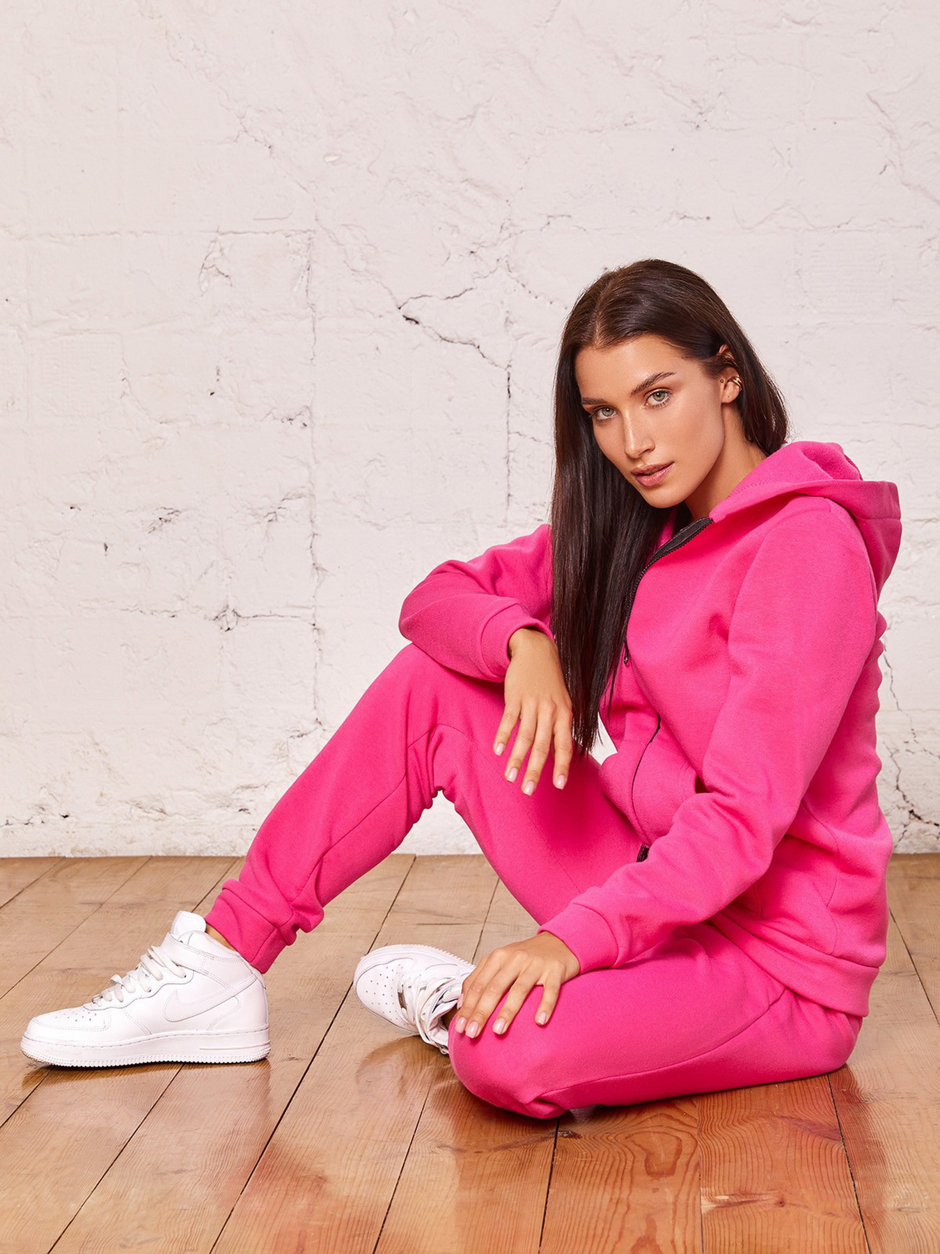 Спортивний костюм ISSA Plus модель 12296_raspberry Фото