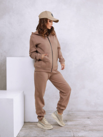 Спортивний костюм ISSA Plus модель 12296B_beige Фото