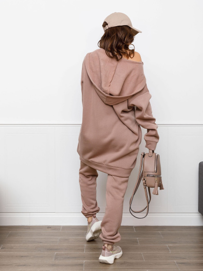 Спортивний костюм ISSA Plus модель 12298_beige — фото 5 - INTERTOP