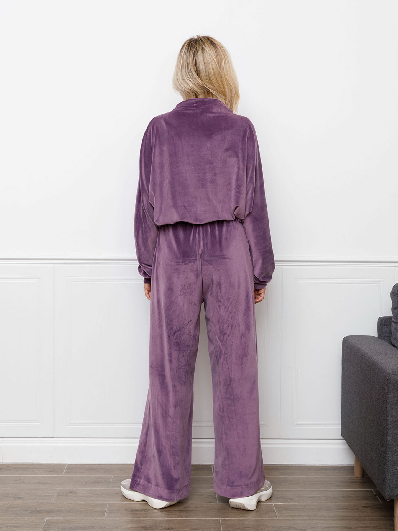 Спортивний костюм ISSA Plus модель 12309_lilac Фото