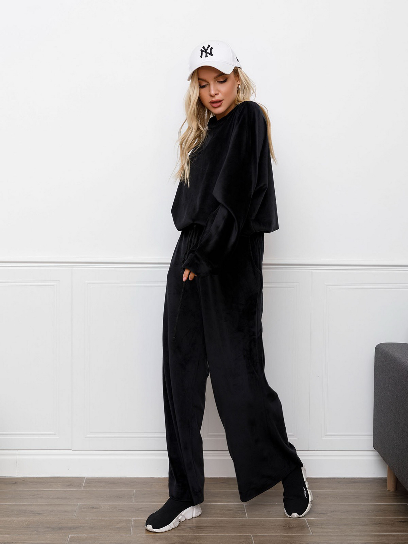 Спортивный костюм ISSA Plus модель 12309_black Фото